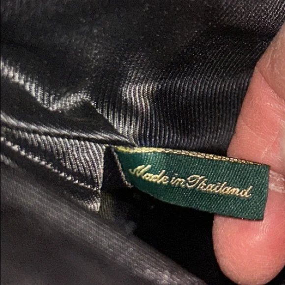 Lauren by Ralph Lauren Houndstooth Pattern Shoulder Bag. NWOT. Prestine cond. - Picture 11 of 12